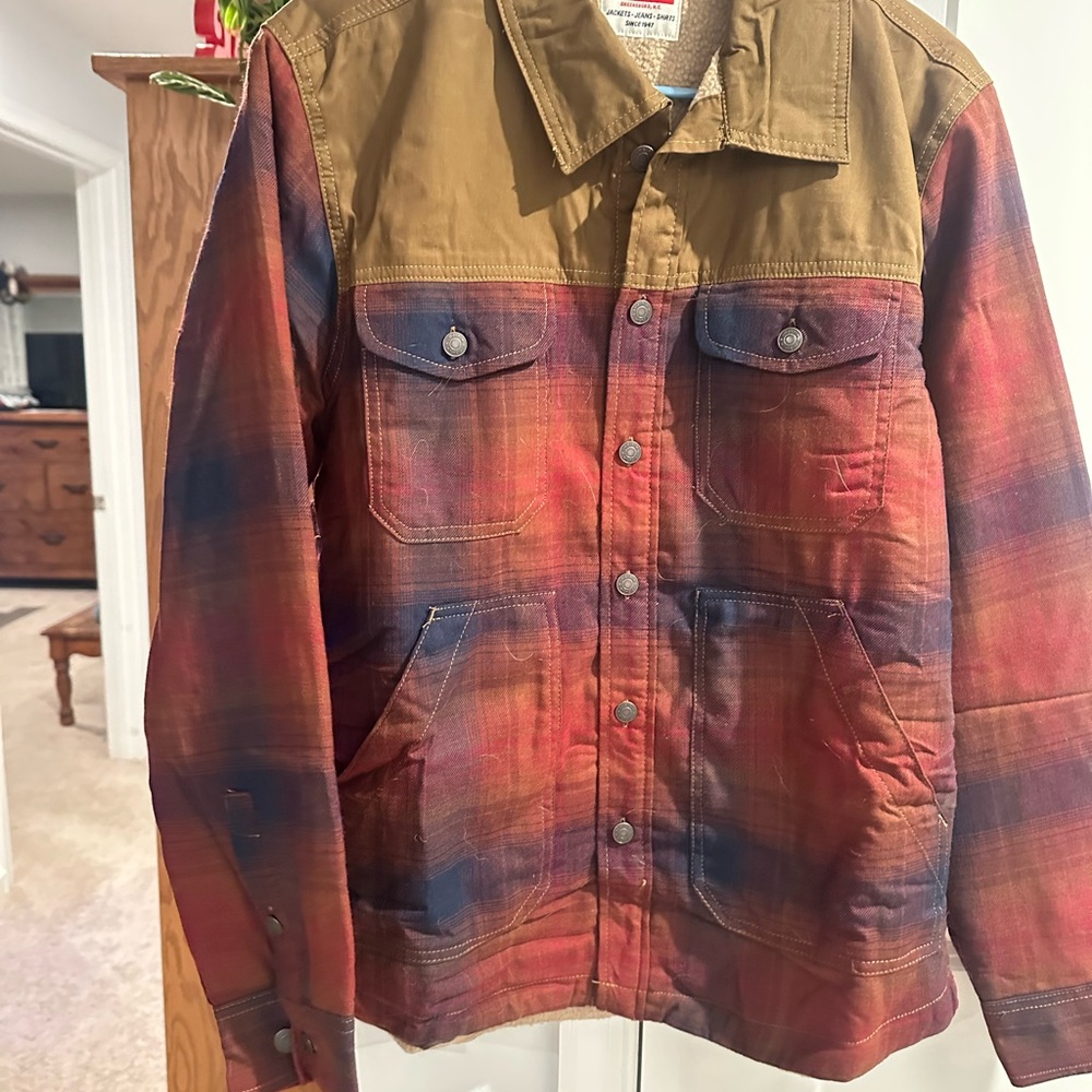 Men's Wrangler Multicolor Plaid Jacket